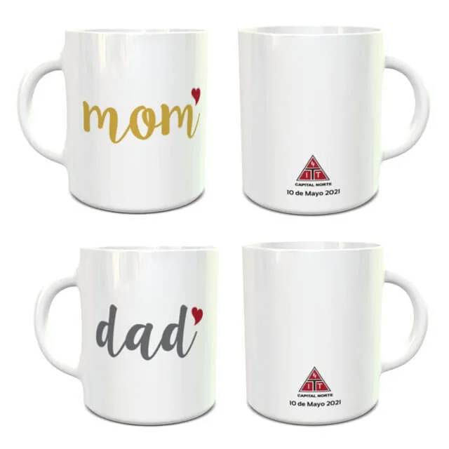 Taza personalizada para regalar en eventos