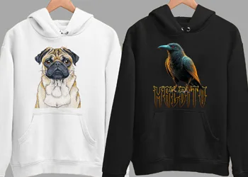 Sudaderas decoradas en dtf