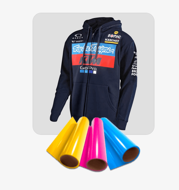 Playeras en Vinyl textil